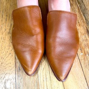 Madewell leather mules size 8 1/2